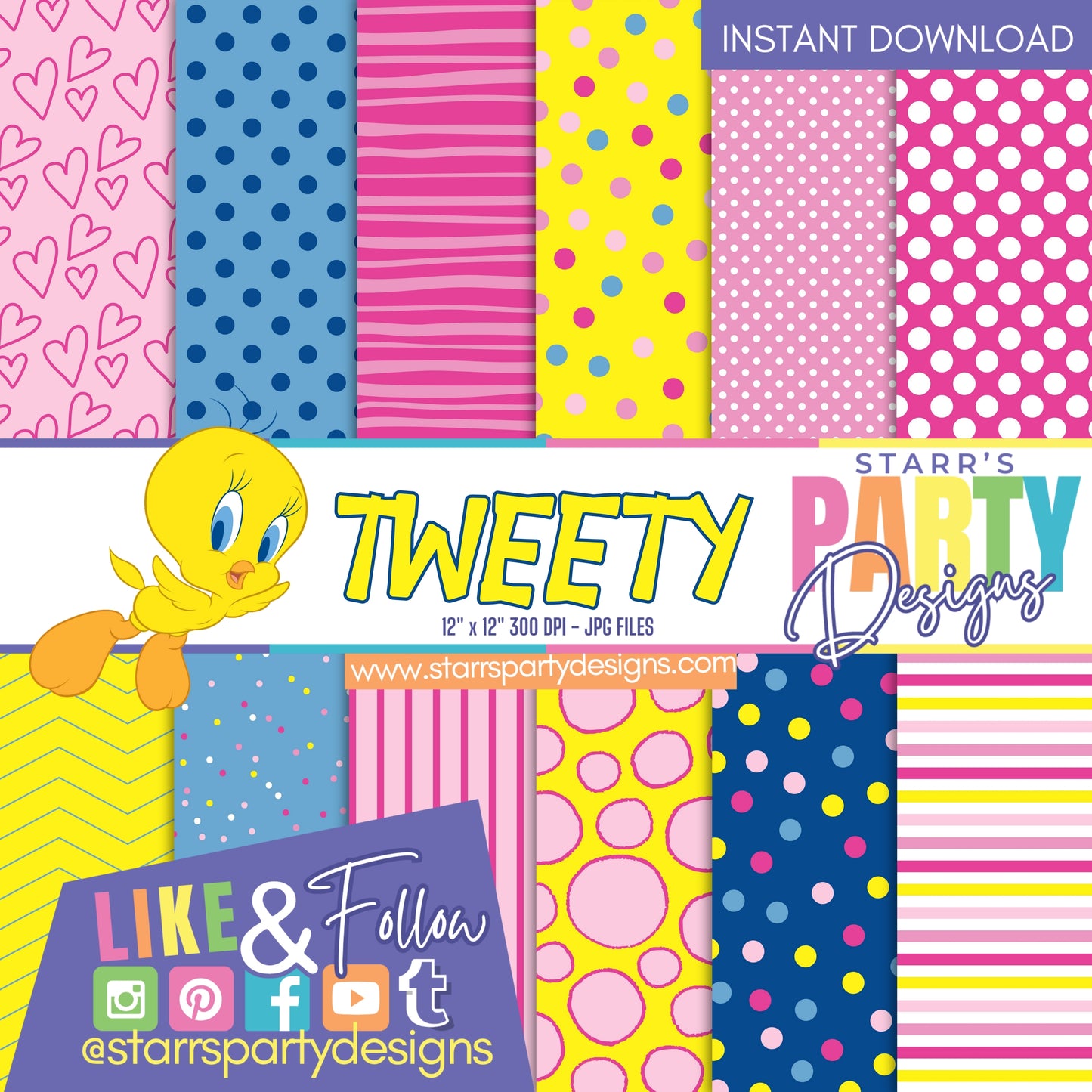 TWEETY BIRD PAPER PACK 1