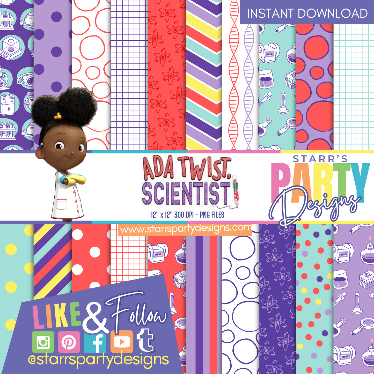 ADA TWIST, SCIENTIST PAPER PACK 1