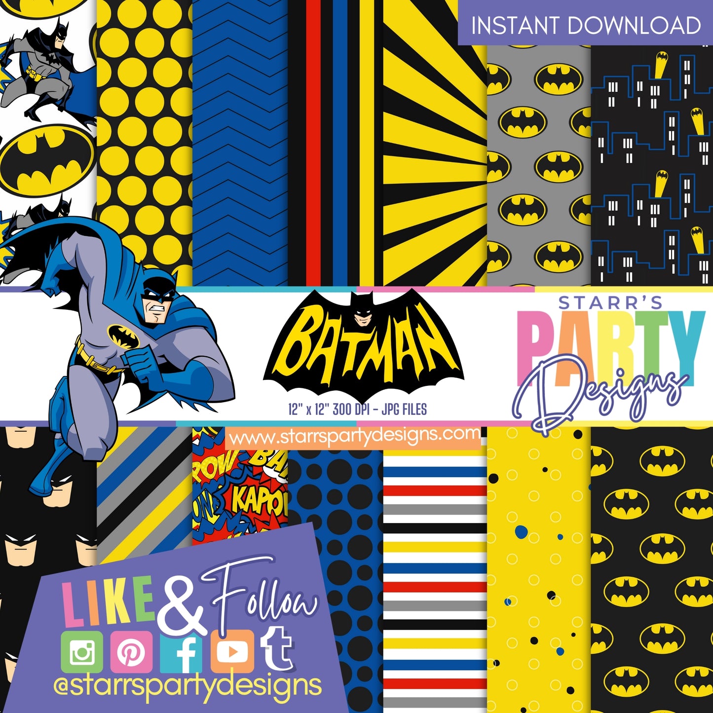 BATMAN PAPER PACK 2