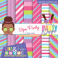 SPA PARTY STRIPES PAPER PACK