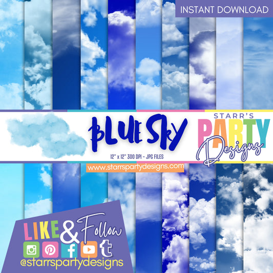 BLUE SKY PAPER PACK 1