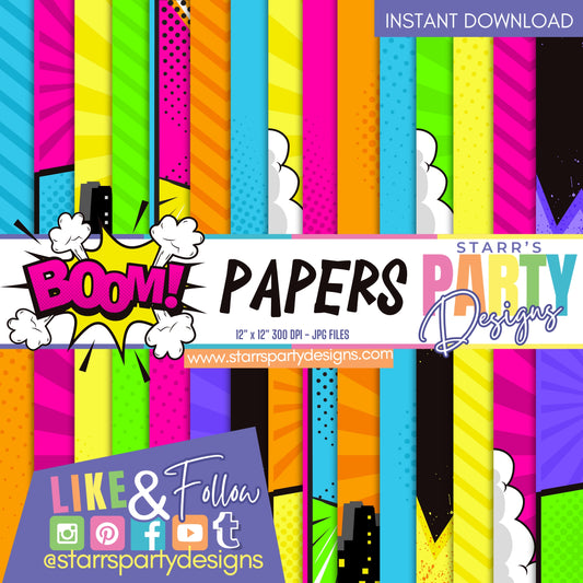 BOOM! GIRL PAPER PACK