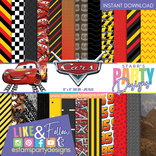 CARS PAPER PACK 1