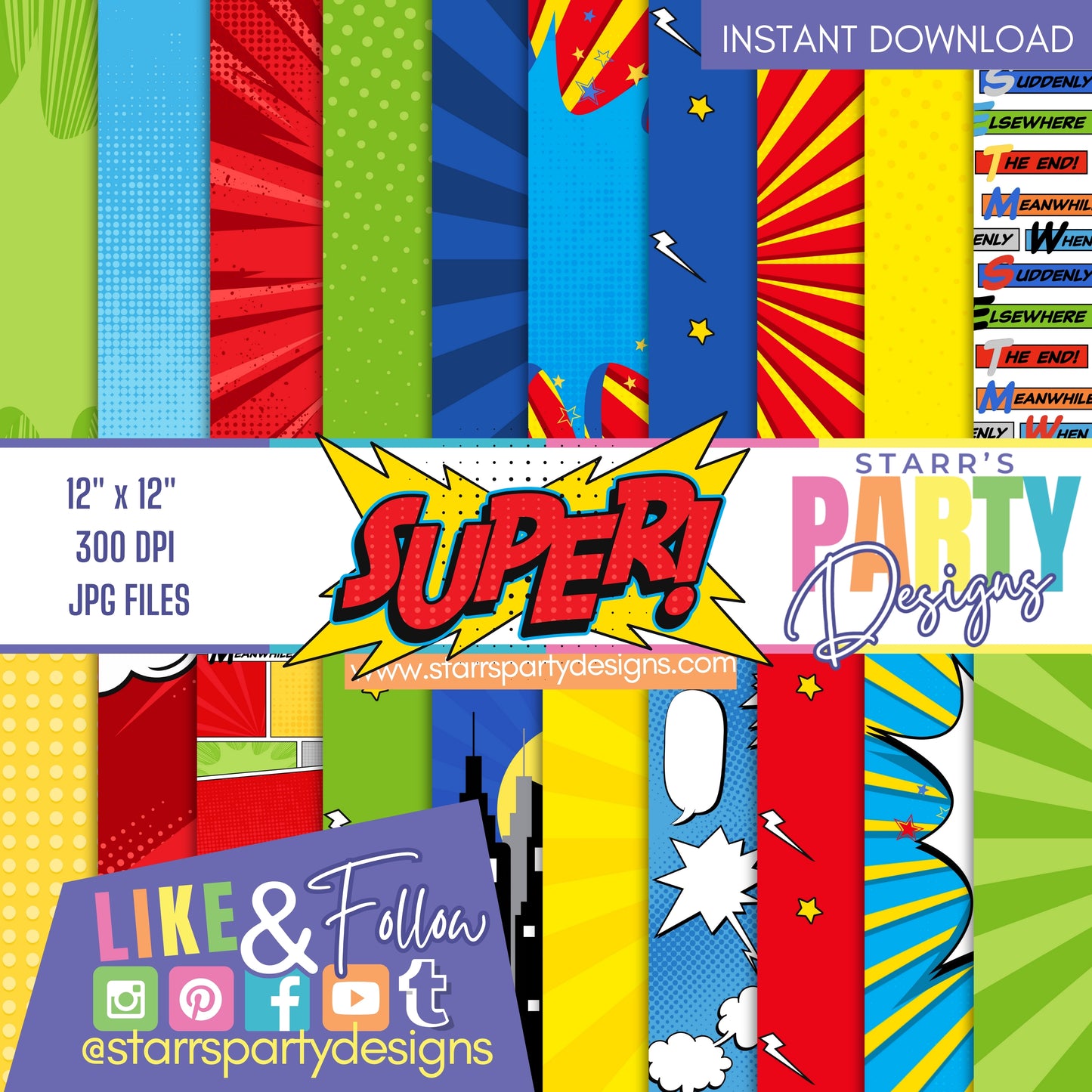 SUPER! PAPER PACK