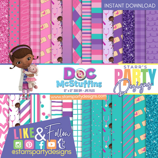 DOC MCSTUFFINS DELUXE PAPER PACK