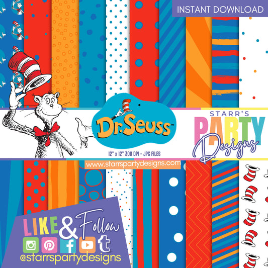 DR. SEUSS PAPER PACK 2