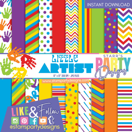 LITTLE ARTIST PAPER PACK