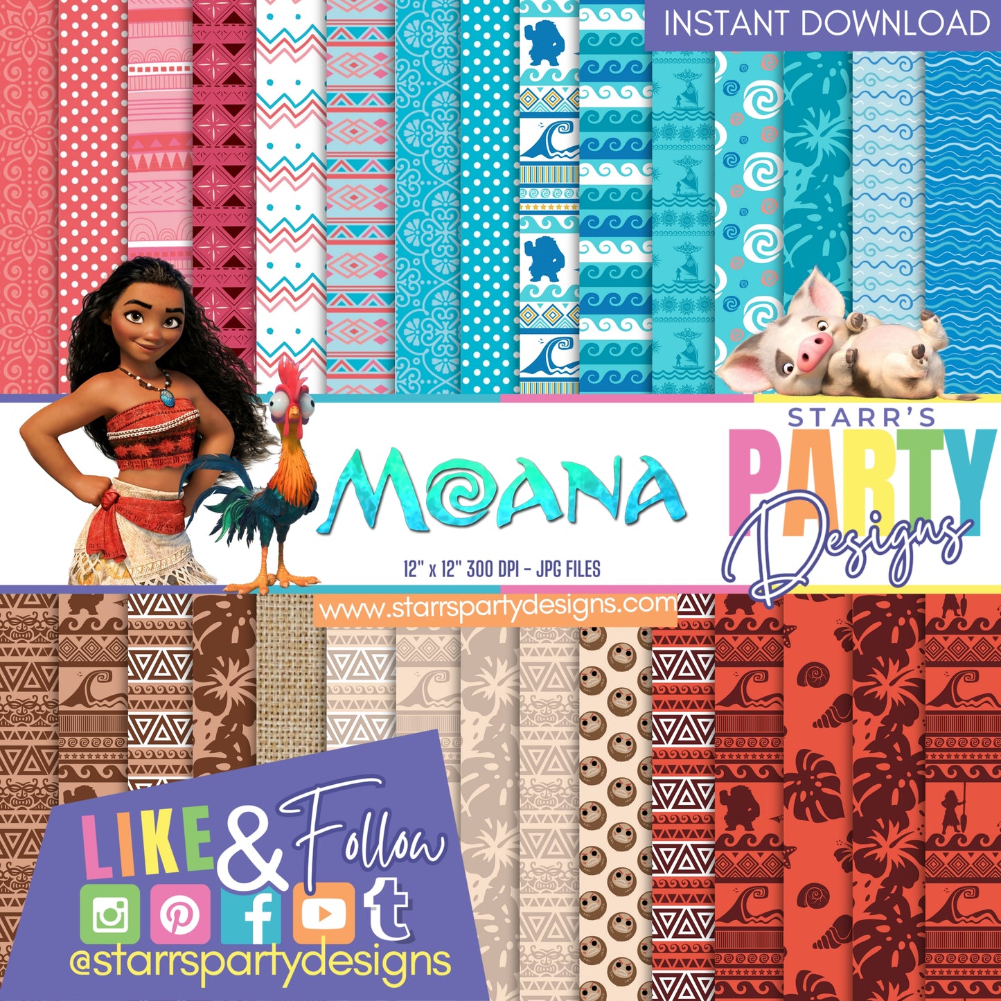 MOANA PAPER PACK 1