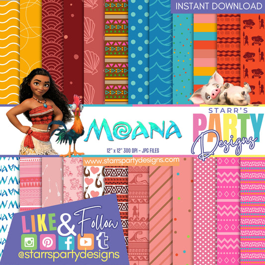 MOANA PAPER PACK 3