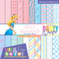 ALICE IN WONDERLAND PASTEL PAPER PACK 4