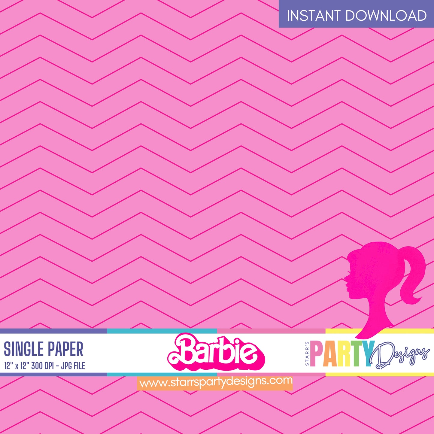 PINK BARBIE DIGITAL PAPER 2