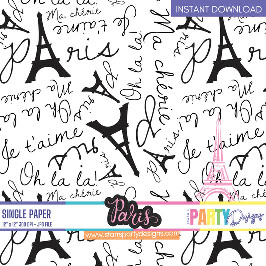 PARIS DIGITAL PAPER 2