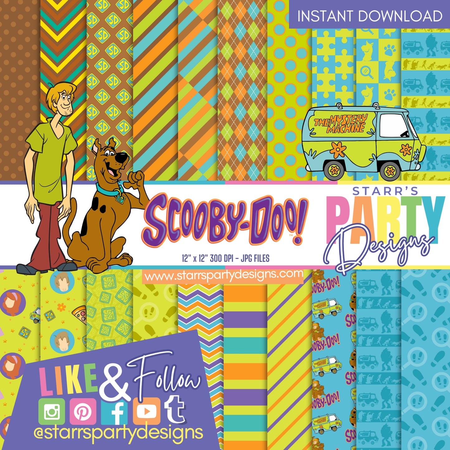 SCOOBY DOO PAPER PACK 4