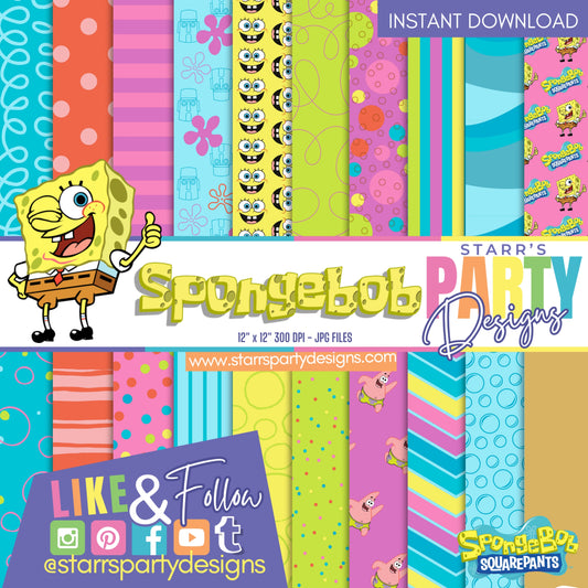 SPONGEBOB GIRL PAPER PACK