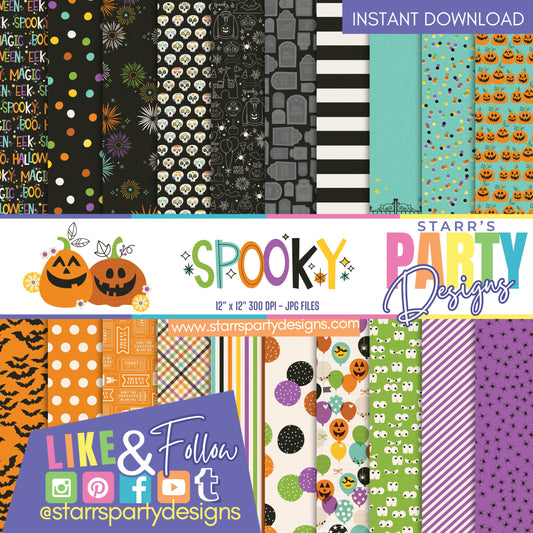 SPOOKY 2 PAPER PACK