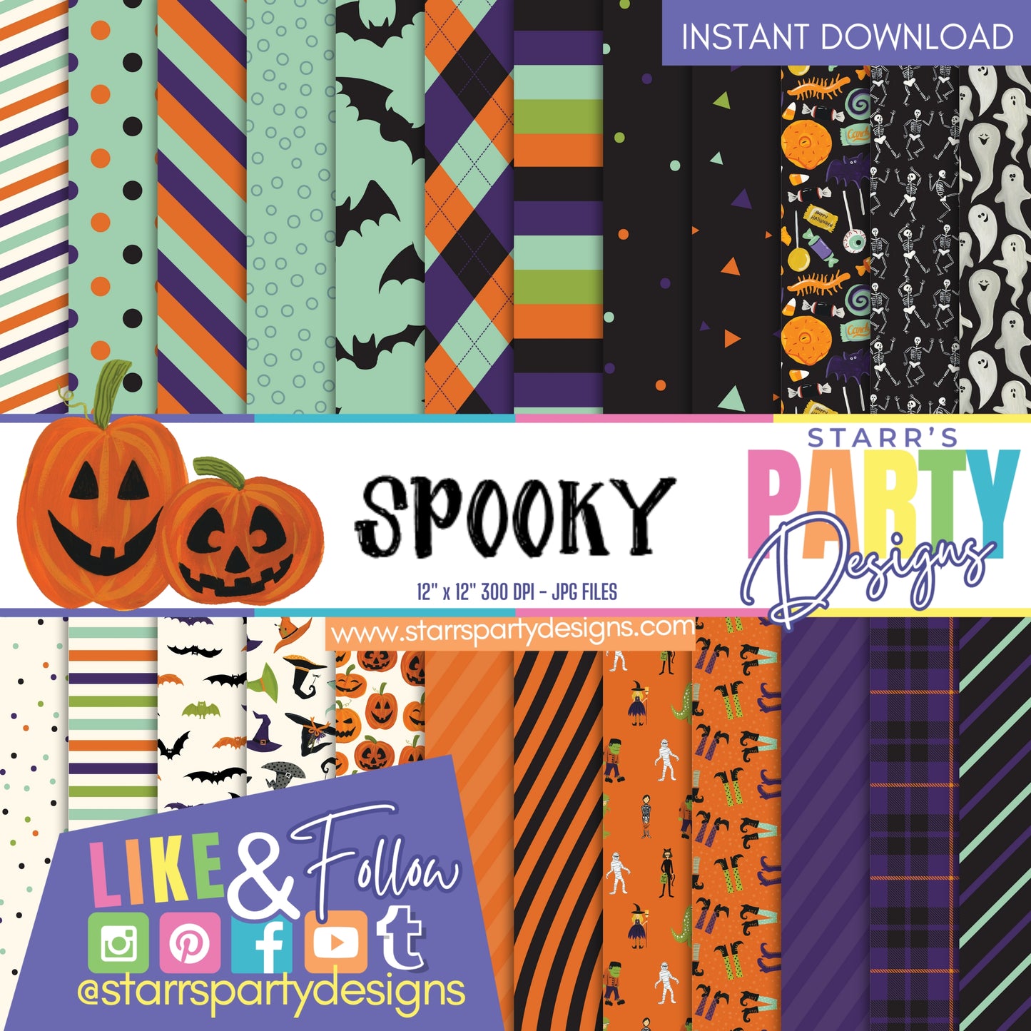 SPOOKY PAPER PACK