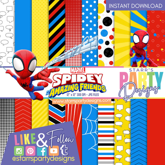 SPIDEY PAPER PACK 1