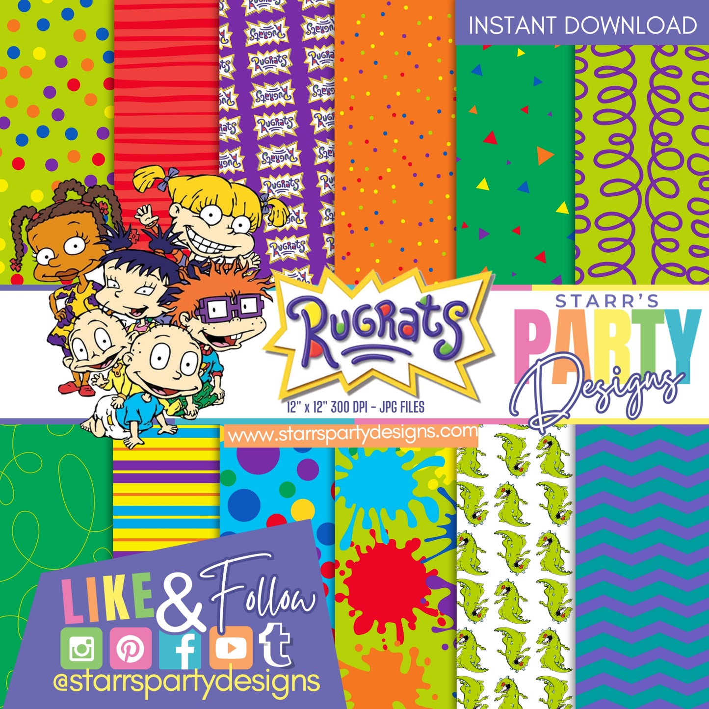 RUGRATS PAPER PACK 4