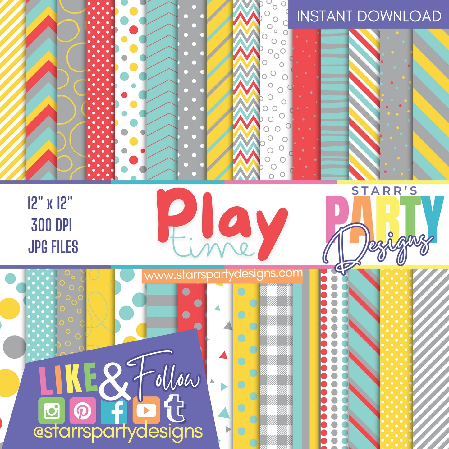 PLAY TIME PAPER PACK 1