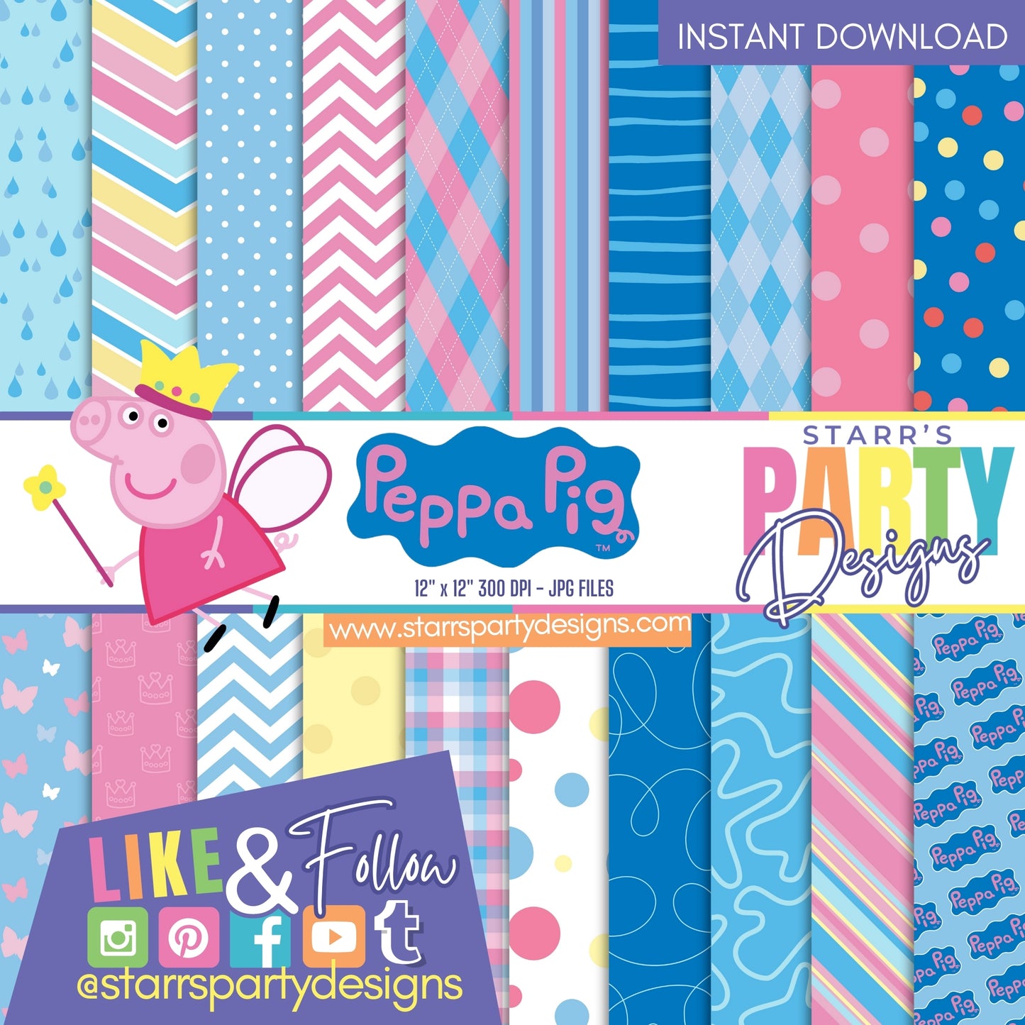 PEPPA PIG PAPER PACK 1