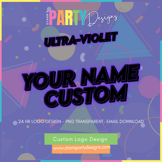 CUSTOM LOGO | ULTRA-VIOLET