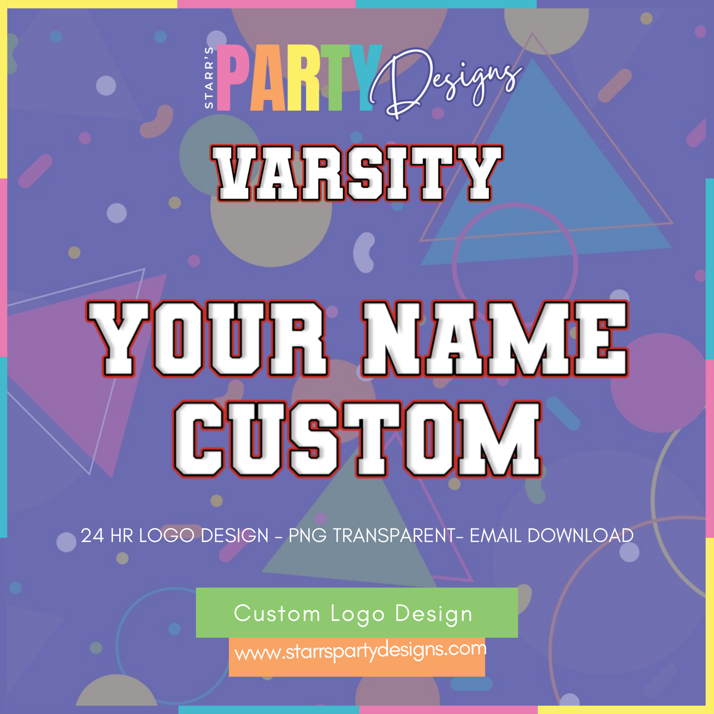 CUSTOM LOGO | VARSITY