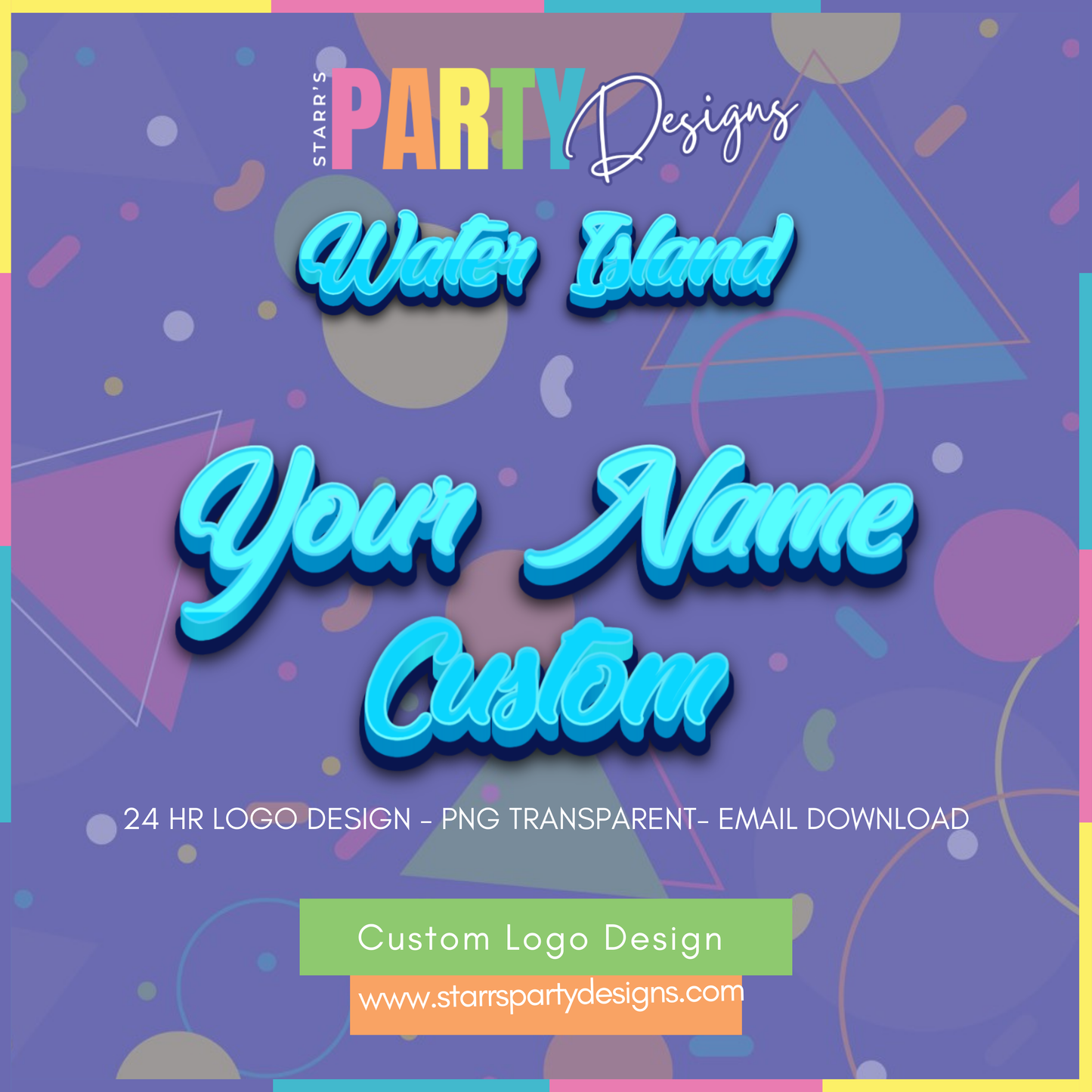 CUSTOM LOGO | WATER ISLAND