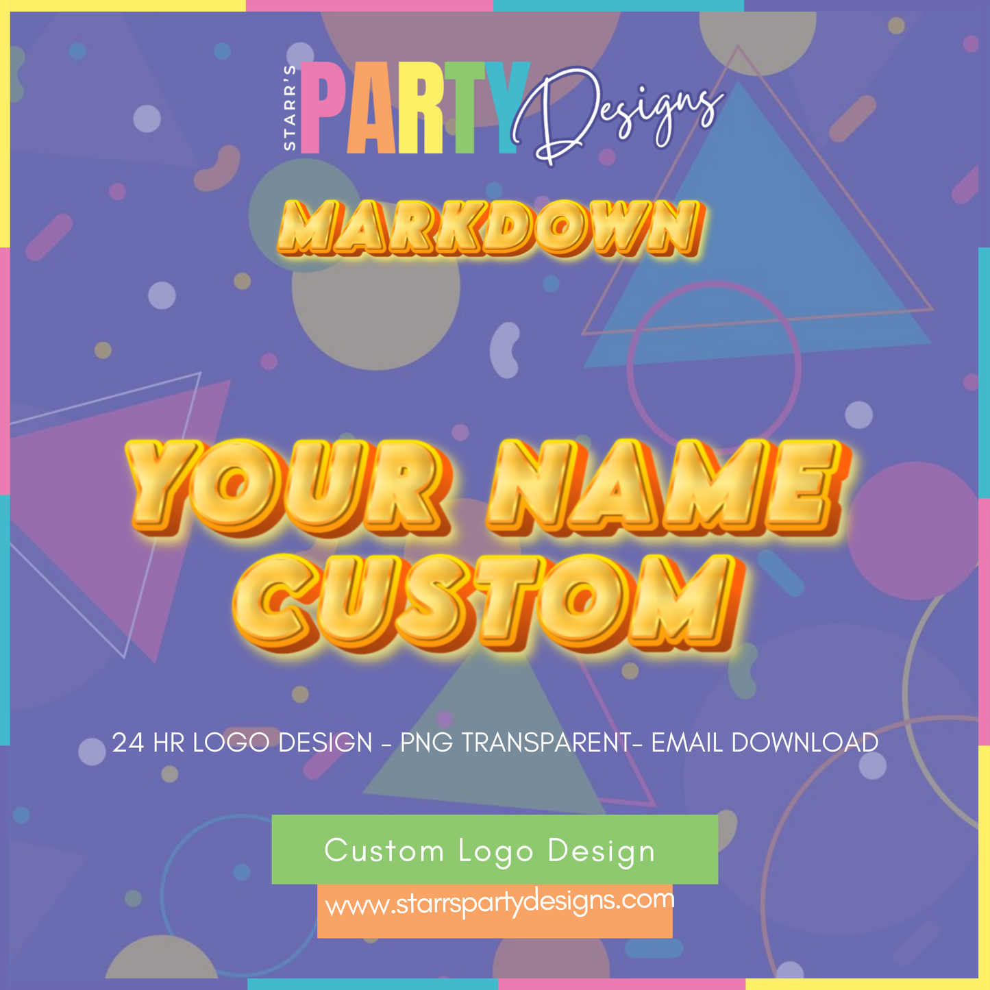 CUSTOM LOGO | MARKDOWN