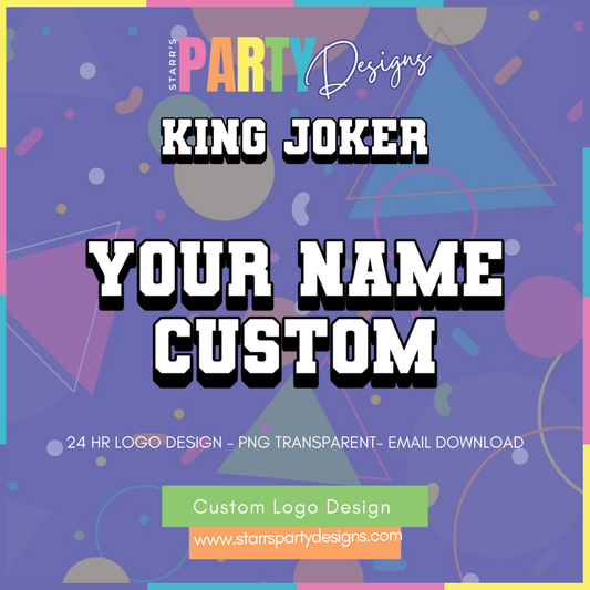 CUSTOM LOGO | KING JOKER