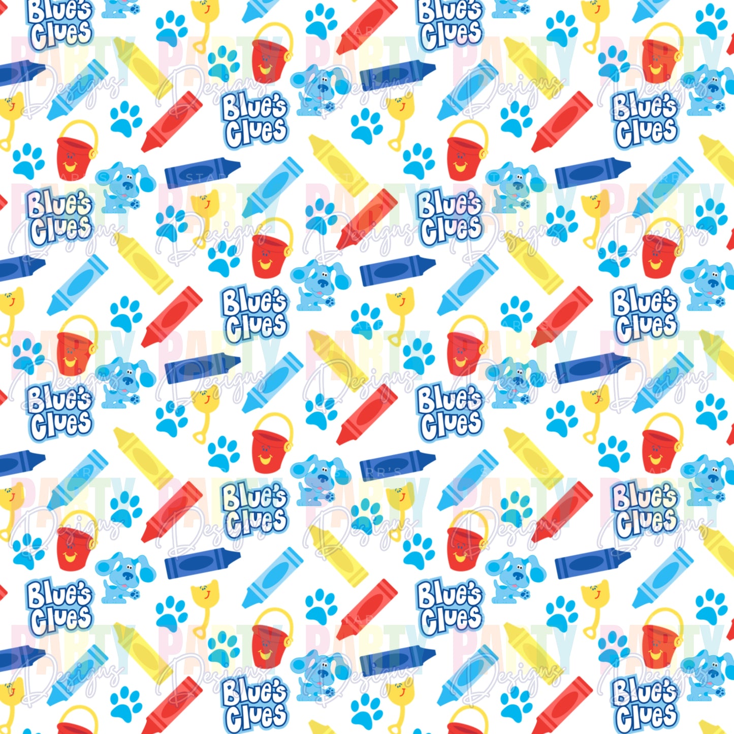 BLUE'S CLUES COLORFUL PAPER PACK B1