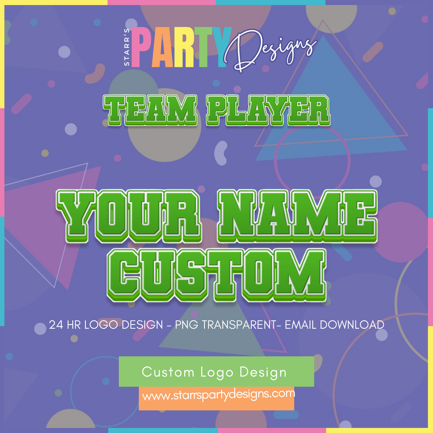 CUSTOM LOGO | TEAM PLAYER