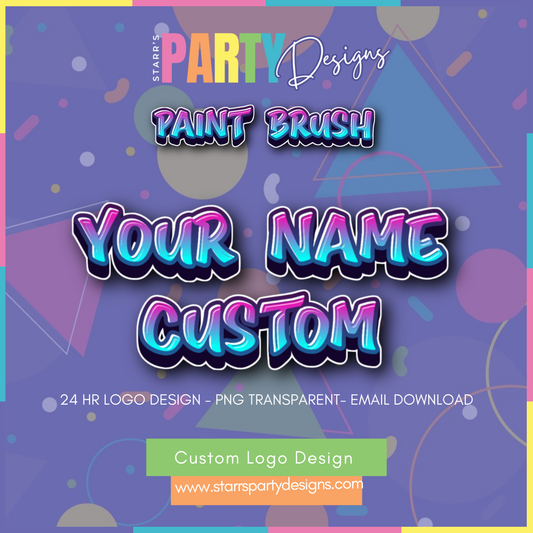 CUSTOM LOGO | PAINT BRUSH