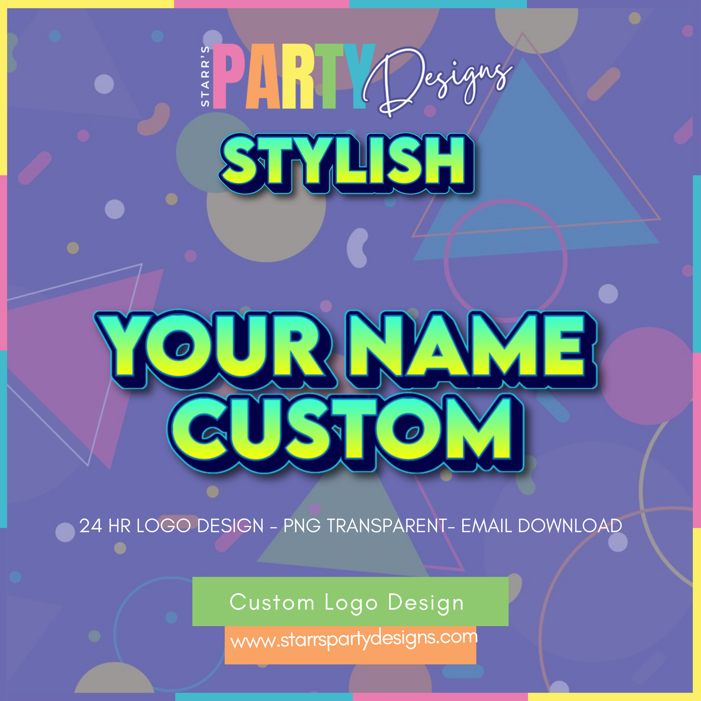 CUSTOM LOGO | STYLISH