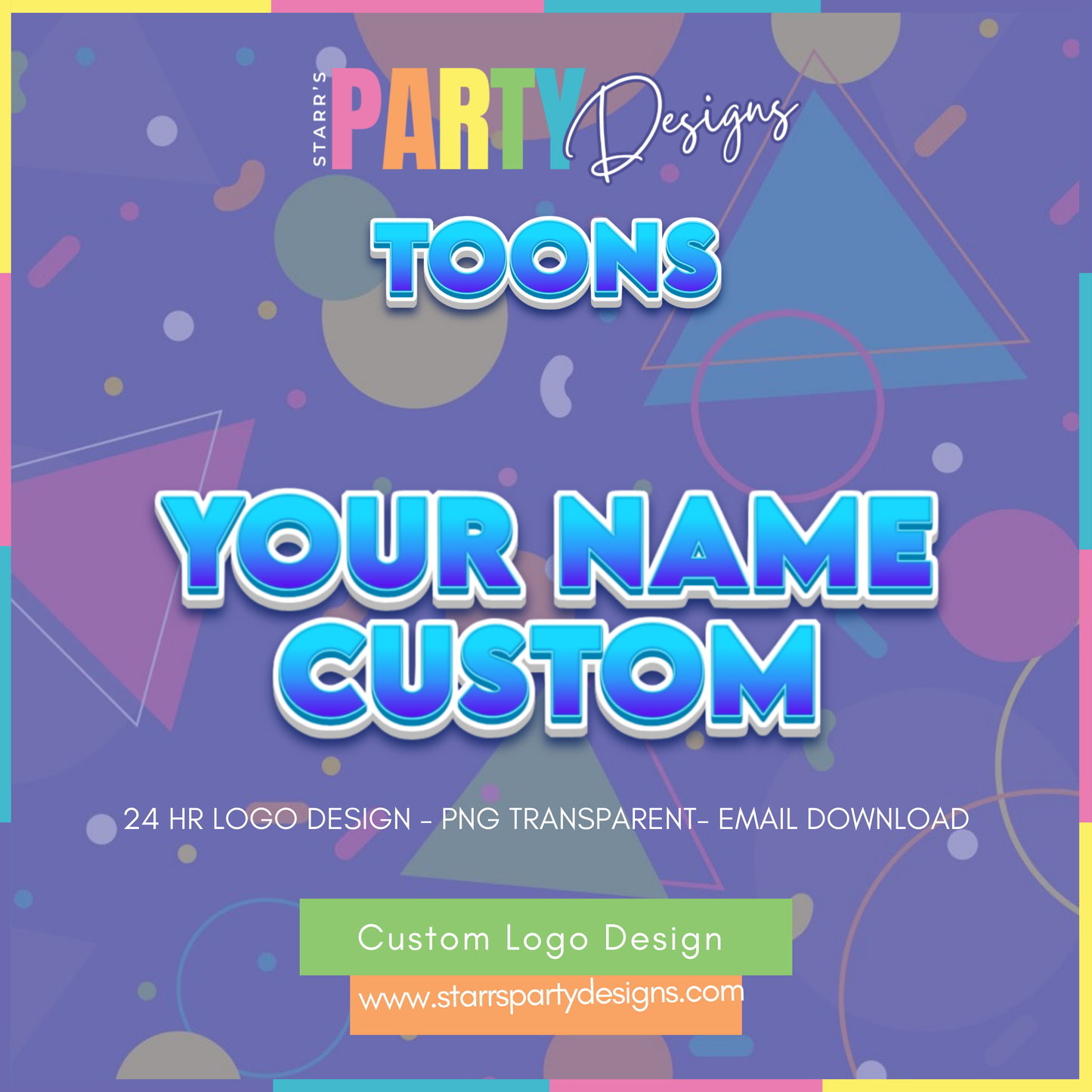 CUSTOM LOGO | TOONS