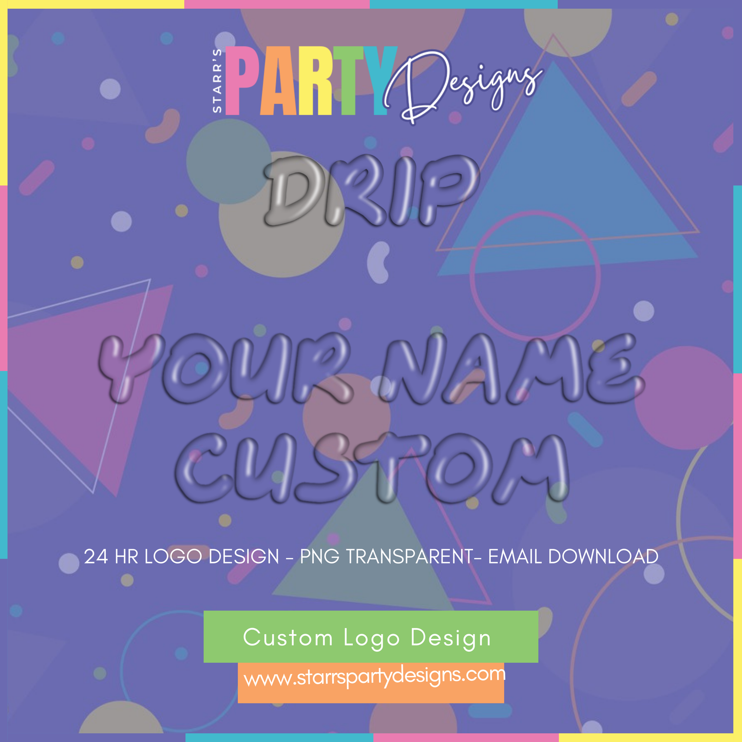 CUSTOM LOGO | DRIP