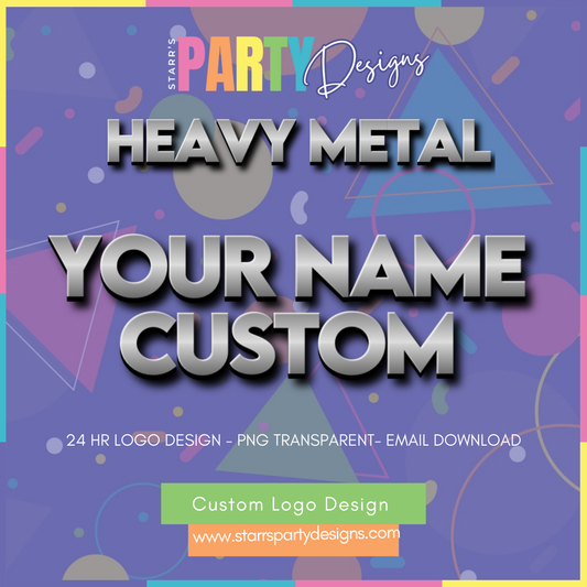 CUSTOM LOGO | HEAVY METAL