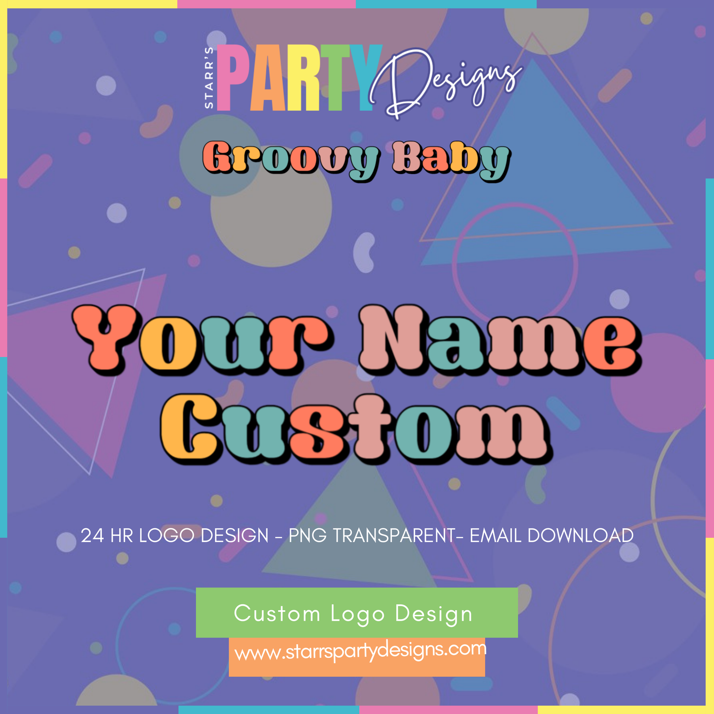 CUSTOM LOGO | GROOVY BABY