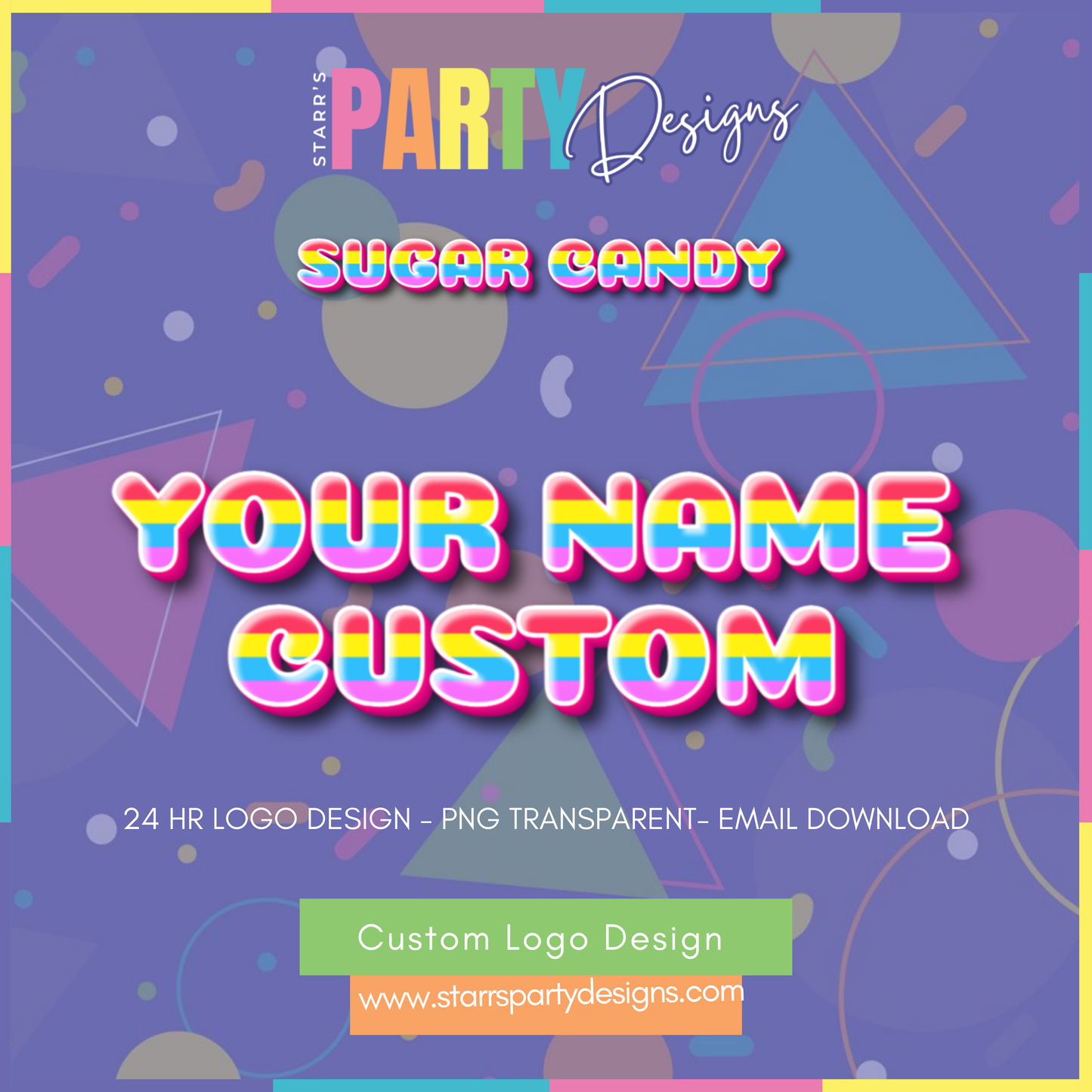 CUSTOM LOGO | SUGAR CANDY