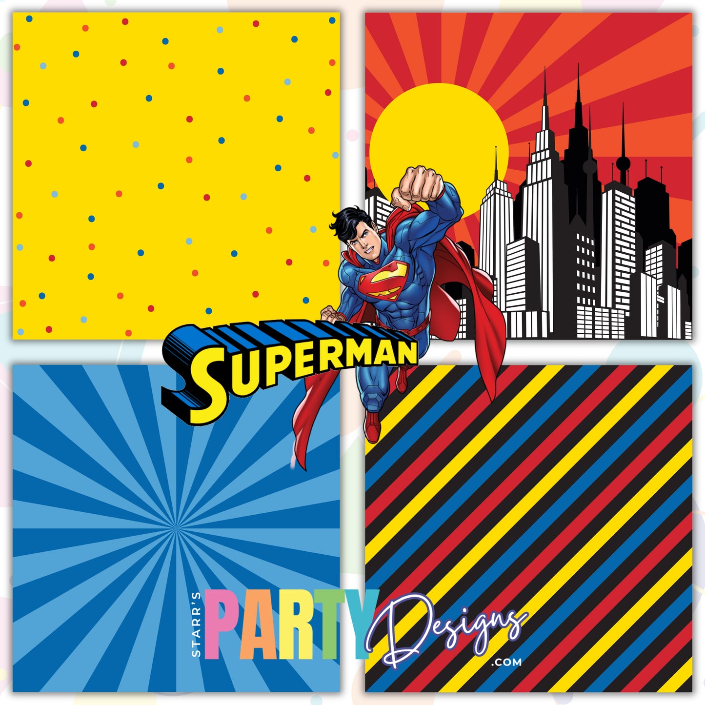 SUPERMAN PAPER PACK 1