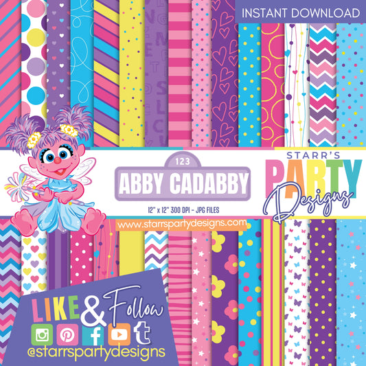 ABBY CADABBY PAPER PACK 1