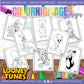 LOONEY TUNES COLORING PAGES 2