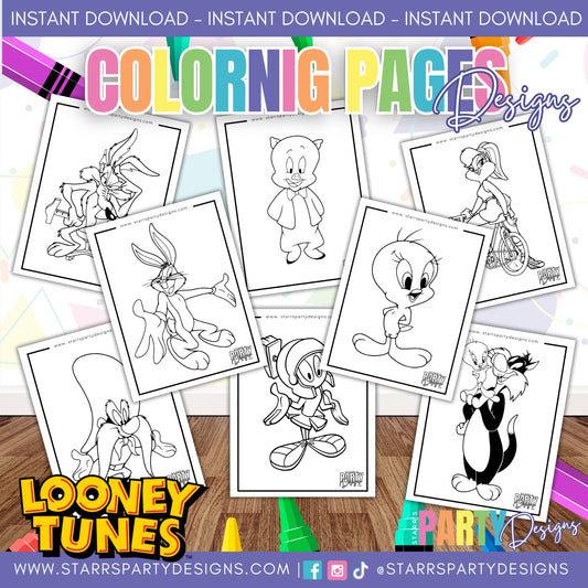 LOONEY TUNES COLORING PAGES 2