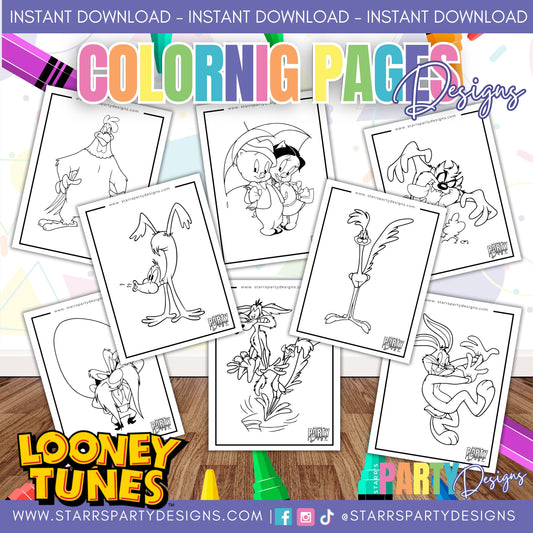 LOONEY TUNES COLORING PAGES 3