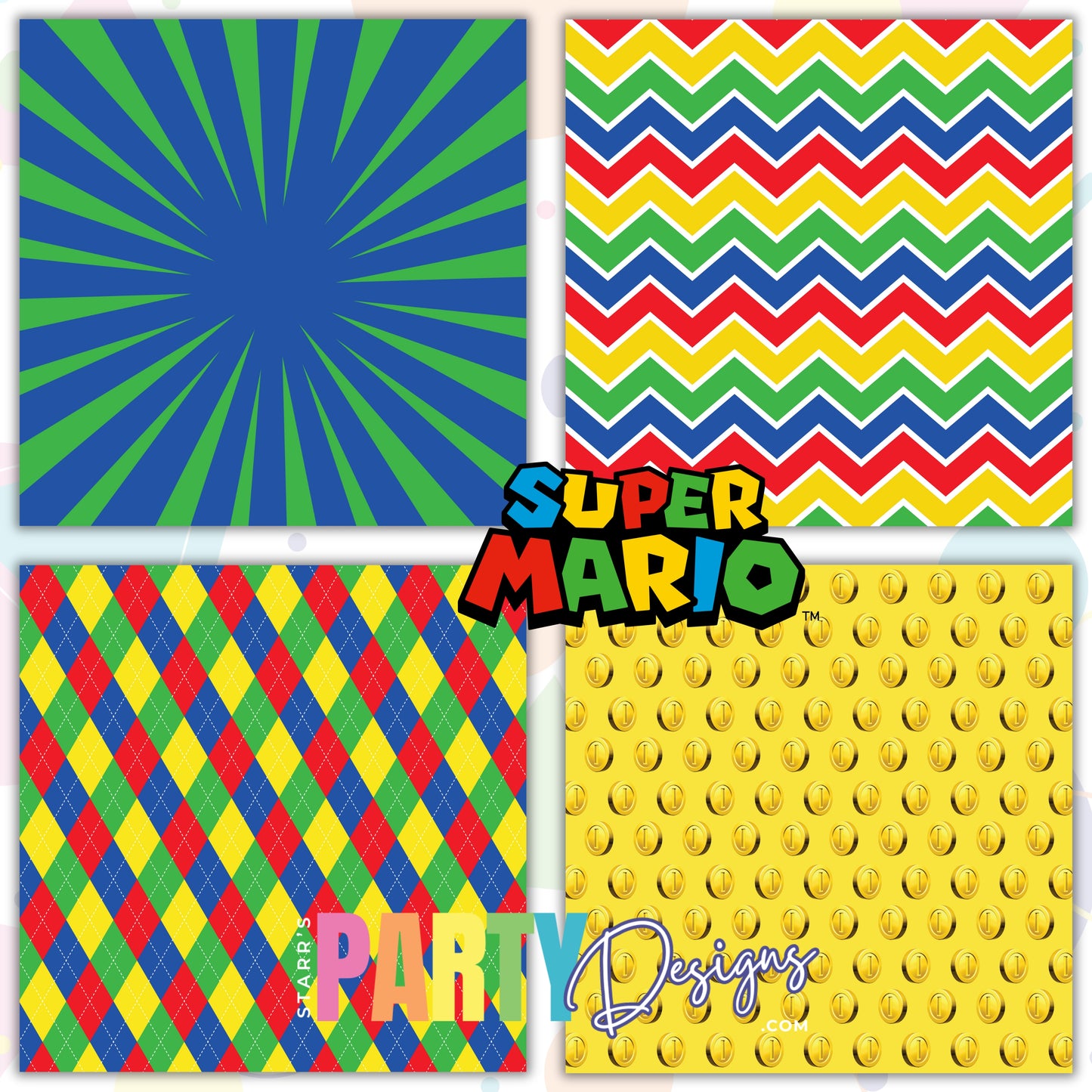 SUPER MARIO PAPER PACK B1