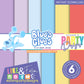 BLUE'S CLUES PASTEL SOLIDS PAPER PACK