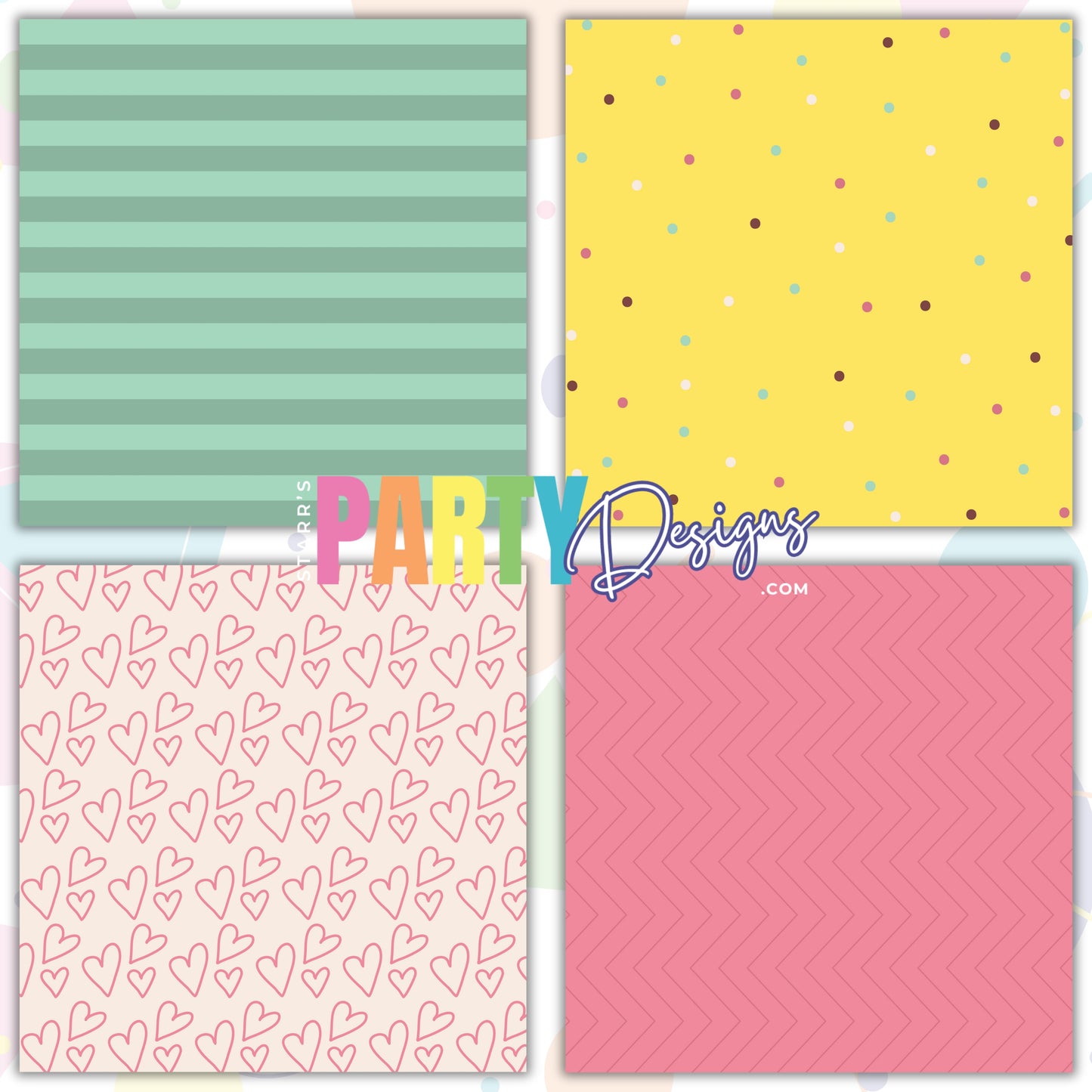 HELLO KITTY PASTEL PAPER PACK 1