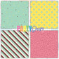 HELLO KITTY PASTEL PAPER PACK 2