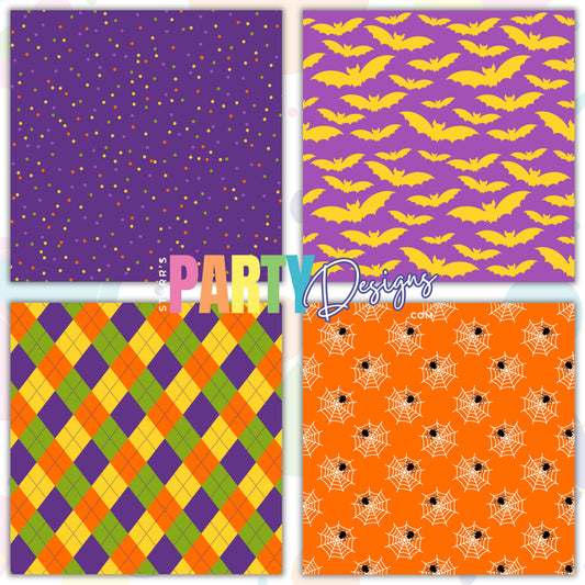 COLORFUL HALLOWEEN PAPER PACK