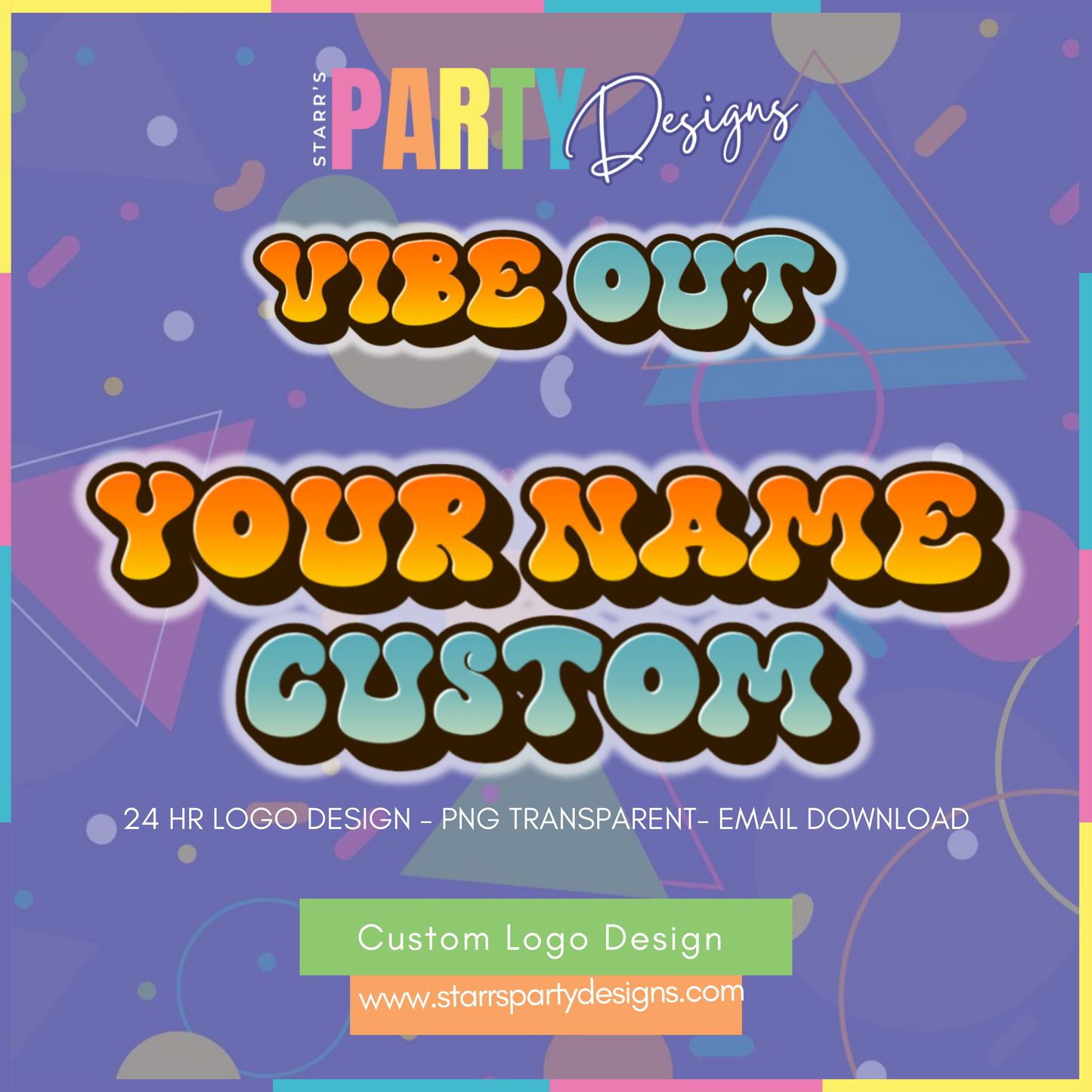 CUSTOM LOGO | VIBE OUT