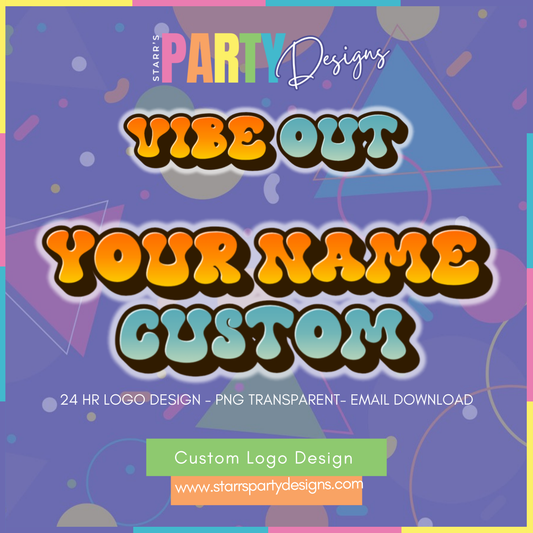 CUSTOM LOGO | VIBE OUT